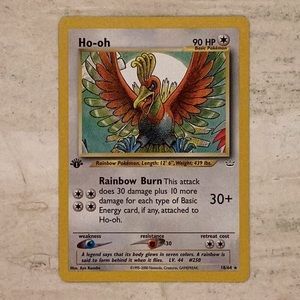 Ho-Oh 1st Edition 2000 Pokemon 18/64 Neo Revelation Non-Holo Card TCG